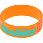 Orange Aqua Boobies Awareness for Breast Cancer Bracelet