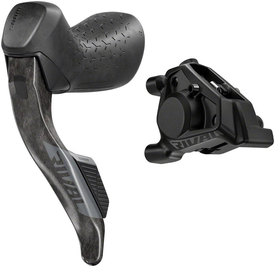 SRAM Rival eTap AXS HRD Shift/Brake Lever Hydraulic Disc Caliper - Left/Front Flat Mount 20mm Offset 950mm Hose BLK E1 Main image