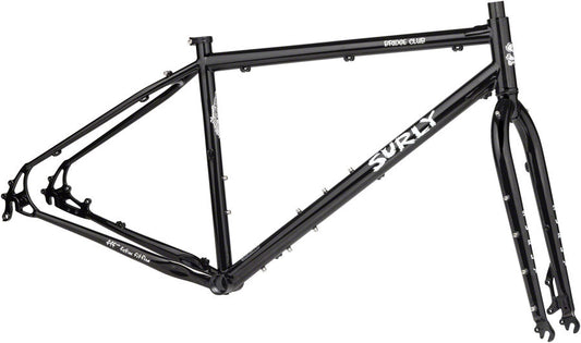 Surly Bridge Club Frameset - 27.5" Steel Trevor's Closet Black X-Large