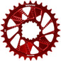 Wheels Manufacturing Direct Mount Chainring - 32t SRAM 3-Bolt Direct Mount 3mm Offset Compatible Hyperglide+ Chain Red