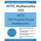 MTTC Mathematics 022: MTTC Math Michigan Test For Teacher Certification - Paperback
