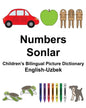 English-Uzbek Numbers/Sonlar Children's Bilingual Picture Dictionary - Paperback