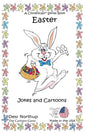 Easter: Jokes & Cartoons in Black and White - Paperback