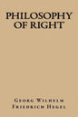 Philosophy of Right - Paperback