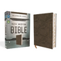 Niv, Boys' Bible, Leathersoft, Brown Camo, Thumb Indexed Tabs, Comfort Print - Imitation Leather