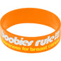 Orange Yellow I Love Motor Boating Breast Cancer Bracelet