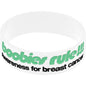 Black White I Love Motor Boating Breast Cancer Bracelet