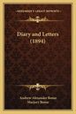 Diary and Letters (1894) - Paperback