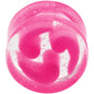 9/16 Pink Quotation Symbol Saddle Plug