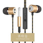 Fanbiya S1 metal headsetIn-Ear Earphones mobile phone earphone general with wheat bass