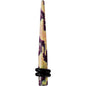 6G Green Snake Skin Acrylic Taper