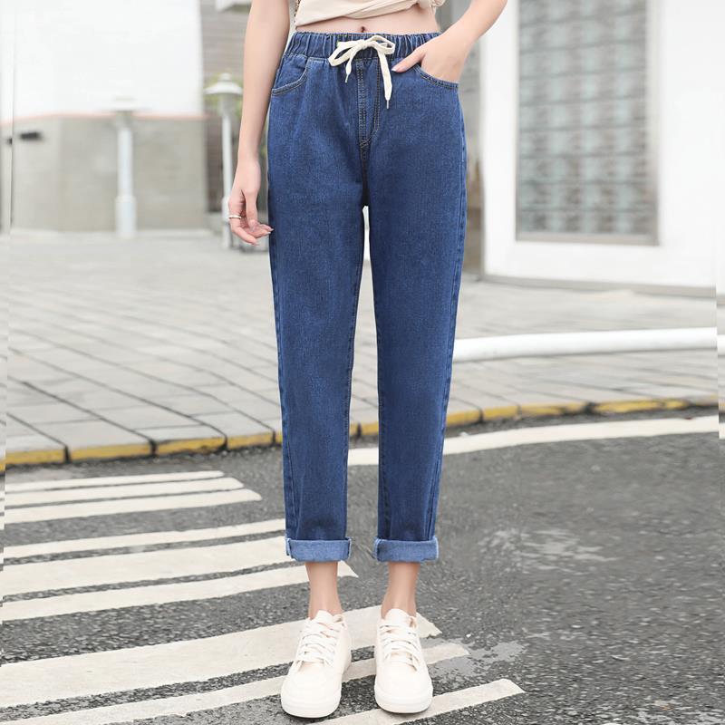Straight-leg Pants With An Elastic Waistband No Magnets