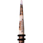 4G Blushing Snake Skin Acrylic Taper