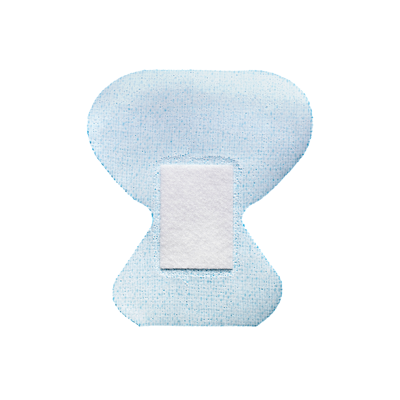 Dynarex Blue Metal Detectable Woven Bandage Fingertip - 50ea/bx, 50bxs/cs (2500 Count)