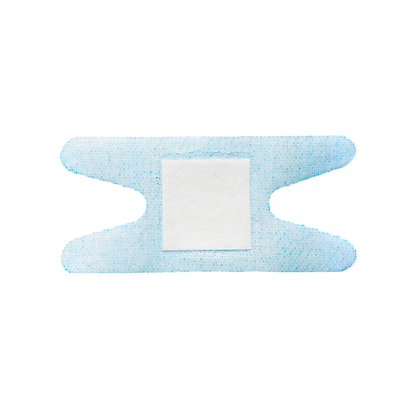 Dynarex Blue Metal Detectable Woven Bandage - Knuckle - 40ea/bx, 50bxs/cs (2000 Count)