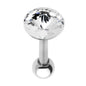 Crystalline 5mm Gem Cartilage Tragus Earring