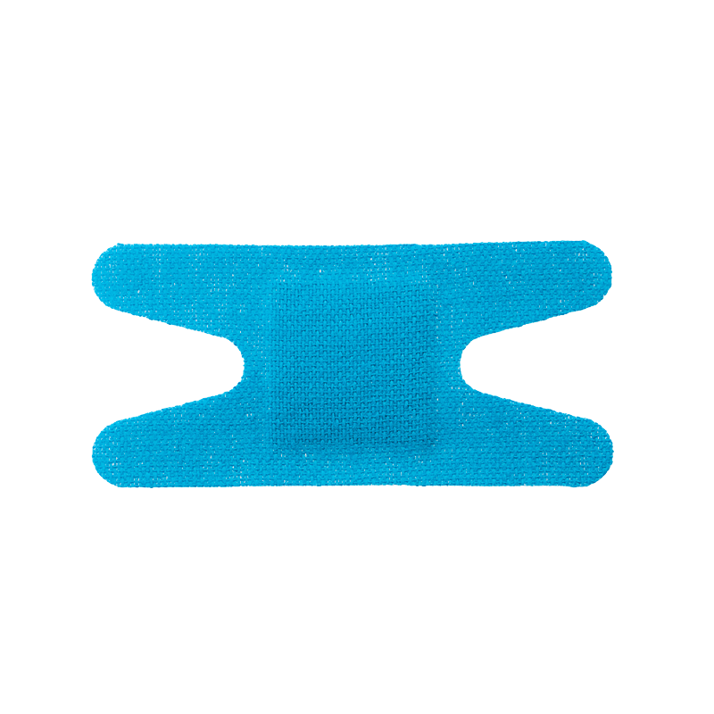Dynarex Blue Metal Detectable Woven Bandage - Knuckle - 8ea/bx, 50bxs/cs (400 Count)