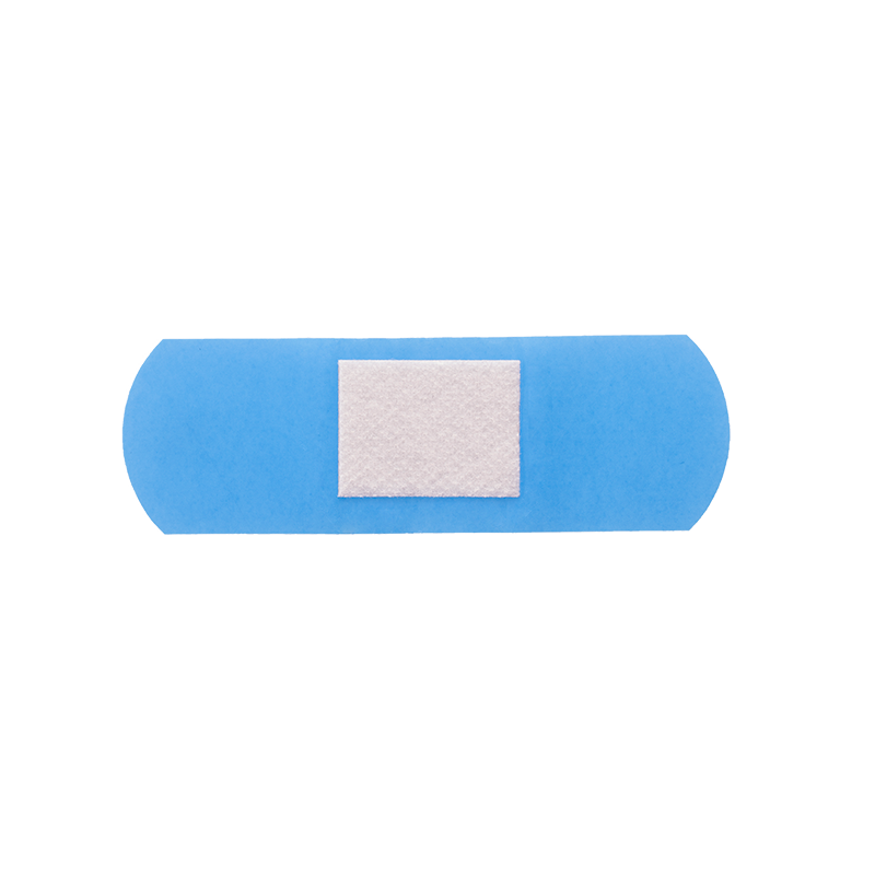 Dynarex Blue Metal Detectable Plastic Strip, 1" x 3" - 100ea/bx, 24bxs/cs (2400 Count)