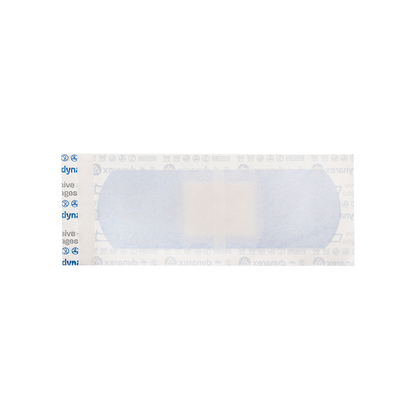Dynarex Blue Metal Detectable Plastic Strip, 1" x 3" - 60ea/bx, 24bxs/cs (1440 Count)