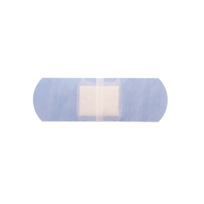 Dynarex Blue Metal Detectable Plastic Strip, 1" x 3" - 60ea/bx, 24bxs/cs (1440 Count)