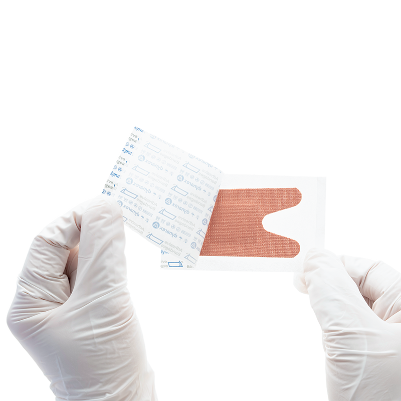 Dynarex Heavy Duty Woven Fabric Bandage - Knuckle 1 1/2"  x 3" - 40ea/bx, 32bxs/cs (1280 Count)