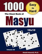 The Giant Book of Masyu: 1000 Easy to Hard Puzzles (10x10) - Paperback