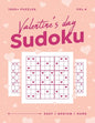 Valentine's Day Sudoku vol.4: 1000+ Easy Medium Hard Sudoku Puzzle Book For Adults - Valentine Gift For Her or Him - Paperback