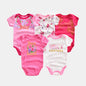 Fashionable Personality Baby Bronzing Printed Jumpsuit