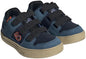 Five Ten Freerider Kid's VCS Flat Shoes - Youth Legend Ink/Wonder Steel/Impact Orange 12K