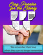 Easy Puzzles For The Elderly: Fun Game And Activity Book For Dementia And Alzheimer's Patients And Those Seeking To Avoid It. - Paperback