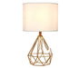 Iron Art Simple Diamond Type Table Lamp Living Room