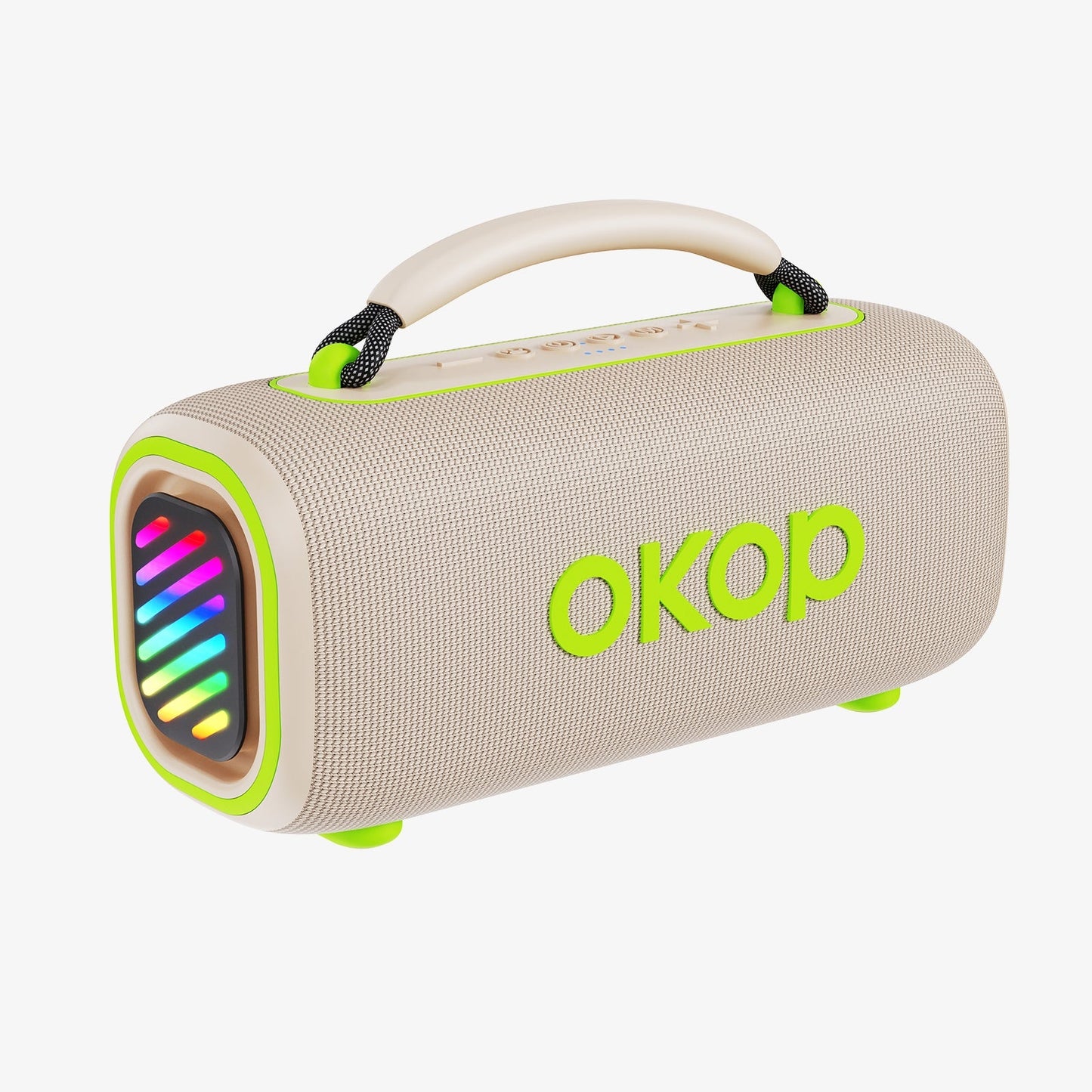 KP-874 Best-selling Wireless Bluetooth Headphones Featuring A Portable Handle RGB Lighting Long Battery Life High Quality And Loud Volume Ideal For Outdoor Use Or Factory Environments In Stock