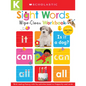 Sight Words: Scholastic Early Learners (Wipe-Clean Workbook) - Board Book