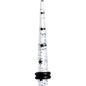6G Clear Acrylic Glitter Black Star Confetti Taper