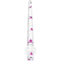 8G Clear Acrylic Glitter Purple Star Confetti Taper