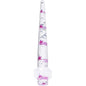 6G Clear Acrylic Glitter Purple Star Confetti Taper