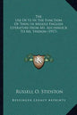 The Use of Ye in the Function of Thou in Middle English Literature from Ms. Auchinleck to Ms. Vernon (1917) - Paperback