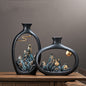 Gaoshan Chinese Scenery Vase