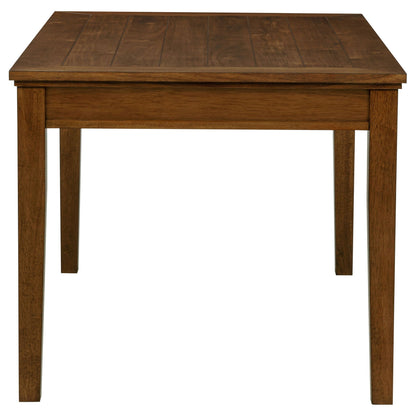 Atwood Rectangular Wood Dining Table Warm Brown