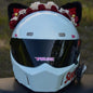 Scooter With Lights Motorcycle Shiny Veil Helmet Accessories Motorcycle Wedding Headdress