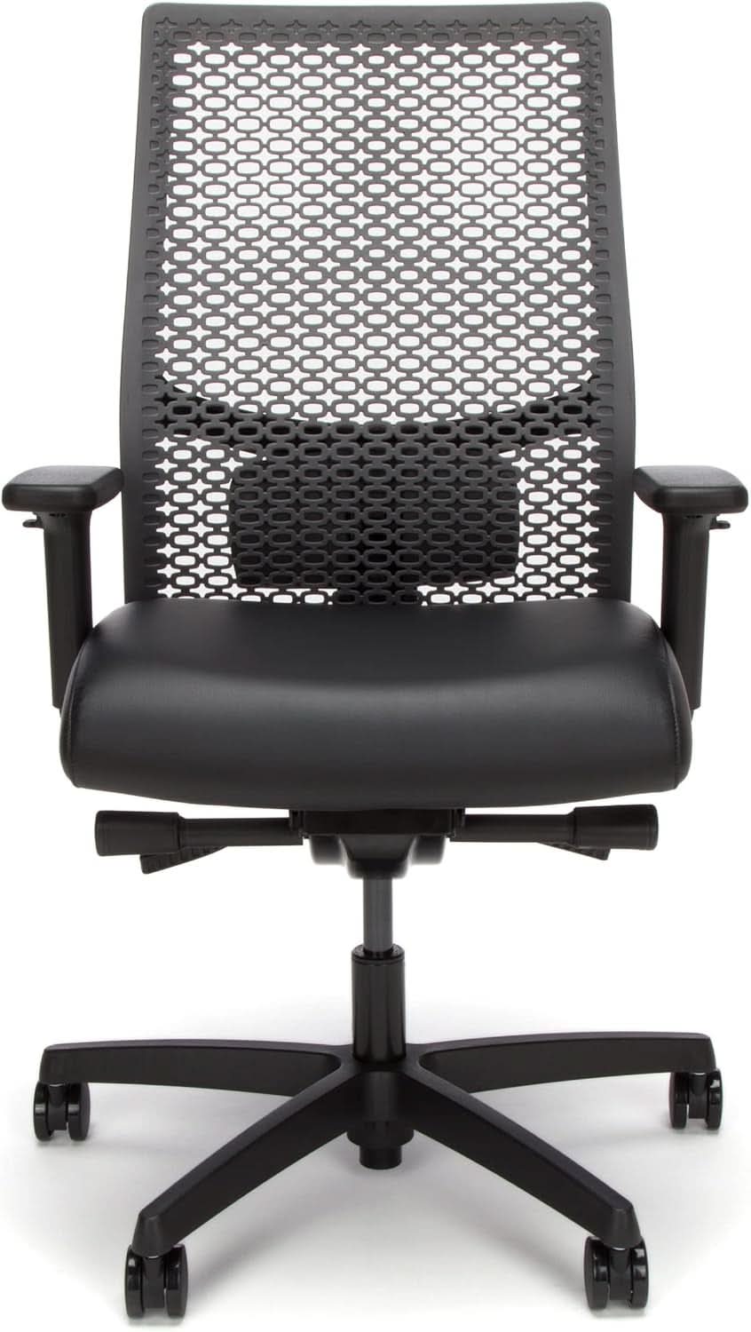 Ignition Two Point Zero Ergonomic Office Chair Adjustable Lumbar Support Black