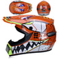 Youth Off-Road Motorcycle Helmet - [green] | Lightweight Motocross Full Face Shield for Dirt Bike & ATV