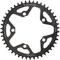 Wolf Tooth 110 BCD Cyclocross Road Chainring - 44t 110 BCD 5-Bolt Drop-Stop B  BLK