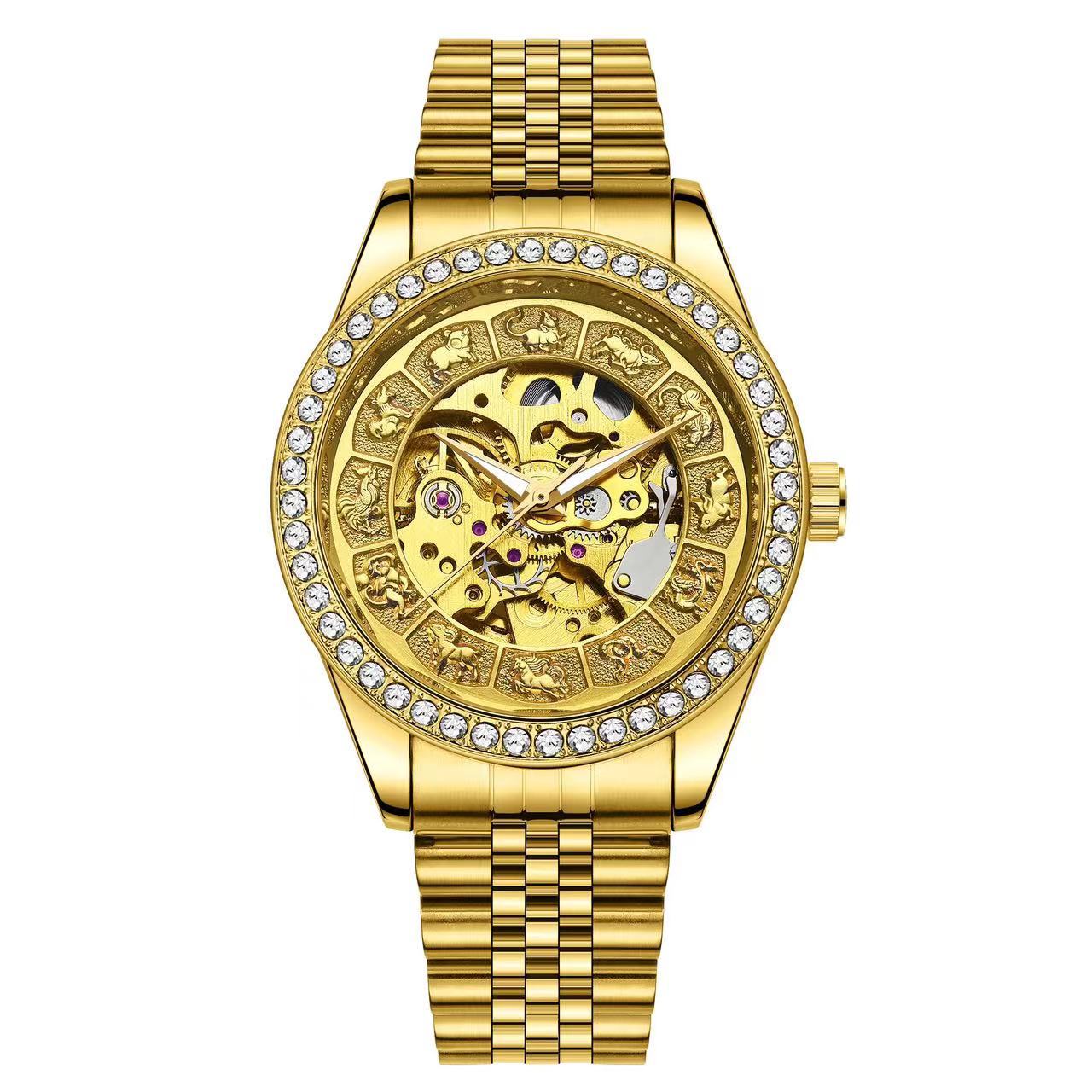 Waterproof Mens Business Automatic Mechanical Watch