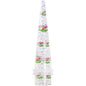 1/2 Clear Acrylic Glitter Pink Cherry Confetti Taper
