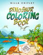 Dinosaur Coloring Book: Funny Dinosaur Coloring for Boys & Girls Ages 4-8! - Paperback