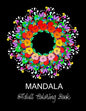 Mandala: ADULT COLORING BOOK.. 8.5" x 11" LARGE PRINT - Paperback
