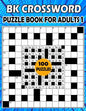BK Crossword puzzle book for adults 1: Large print crossword book for adults & seniors - 100 Puzzle from (BK Bouchama) - Paperback