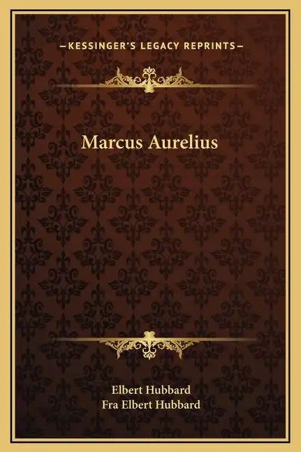 Marcus Aurelius - Hardcover