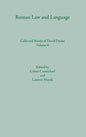 Roman Law and Language - Hardcover